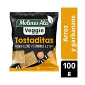 TOSTADAS VEGGIE MOLINOS ALA ARROZ GARB 100 G.