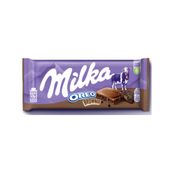 TABLETA DE CHOCOLATE MILKA OREO BROWNIE 100 G.