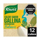 CALDO KNORR DE GALLINA BALANCE 12 U