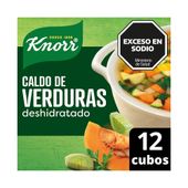 CALDO DE VERDURA EN CUBOS KNORR 12 UNI