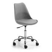 SILLA OFICINA TULIP GRIS