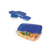 SET X4 HERMET. 1200 ML RECTANGULAR