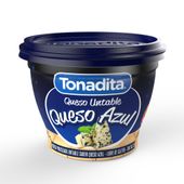 QUESO UNTABLE TONADITA SABOR QUESO AZUL 180 G.