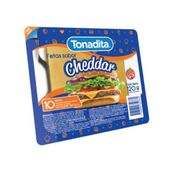 QUESO CHEDDAR 10FETAS TONADITA