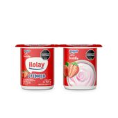 YOGUR BATIDO ENTERO DE FRUTILLA ILOLAY PACK X2 120 GR