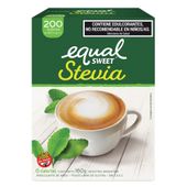 EQUALSWEET STEVA 200 SOBRES