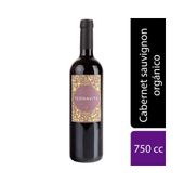 VINO TINTO CABERNET SAUVIGNON TERRAVITA ORGÁNICO 750 CC.