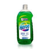 JABÓN LÍQUIDO PARA ROPA HÉROE BAJA ESPUMA 1.5 L.