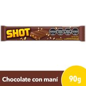 Chocolate con maní SHOT 90g