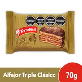 Alfajor Terrabusi Triple Clásico 70g