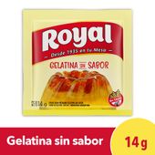 GELATINA ROYAL SIN SABOR X 14 G.