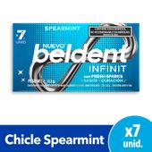 CHICLE BELDENT INFINIT SPEARM X 7 U.