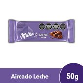 CHOCOLATE MILKA LEGER LECHE X 50 G.