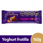 CHOCOLATE CADBURY YOGURT FRUTILLA X 162 G.