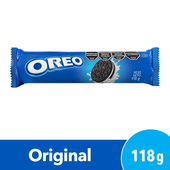 Galletitas Oreo Rellenas con Crema Sabor Original 118g