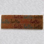 ALFOMBRA COCO HELLO 25X75CM.