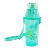 BOTELLA TRANSPARENTE VERDE 450ML.