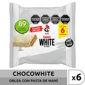 CHOCOWHITE GALLO SNACK 6X20GR