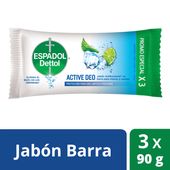 JAB�N ESPADOL DETTOL ACTIVEDEO 3U X 80 G.