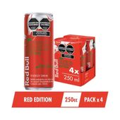 ENERGIZANTE RED BULL PACK X4U 250ML