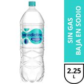 AGUA SIN GAS BENEDICTINO 2.25