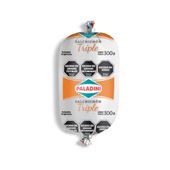 SALCHICHON PALADINI TRIPLE X 300G .