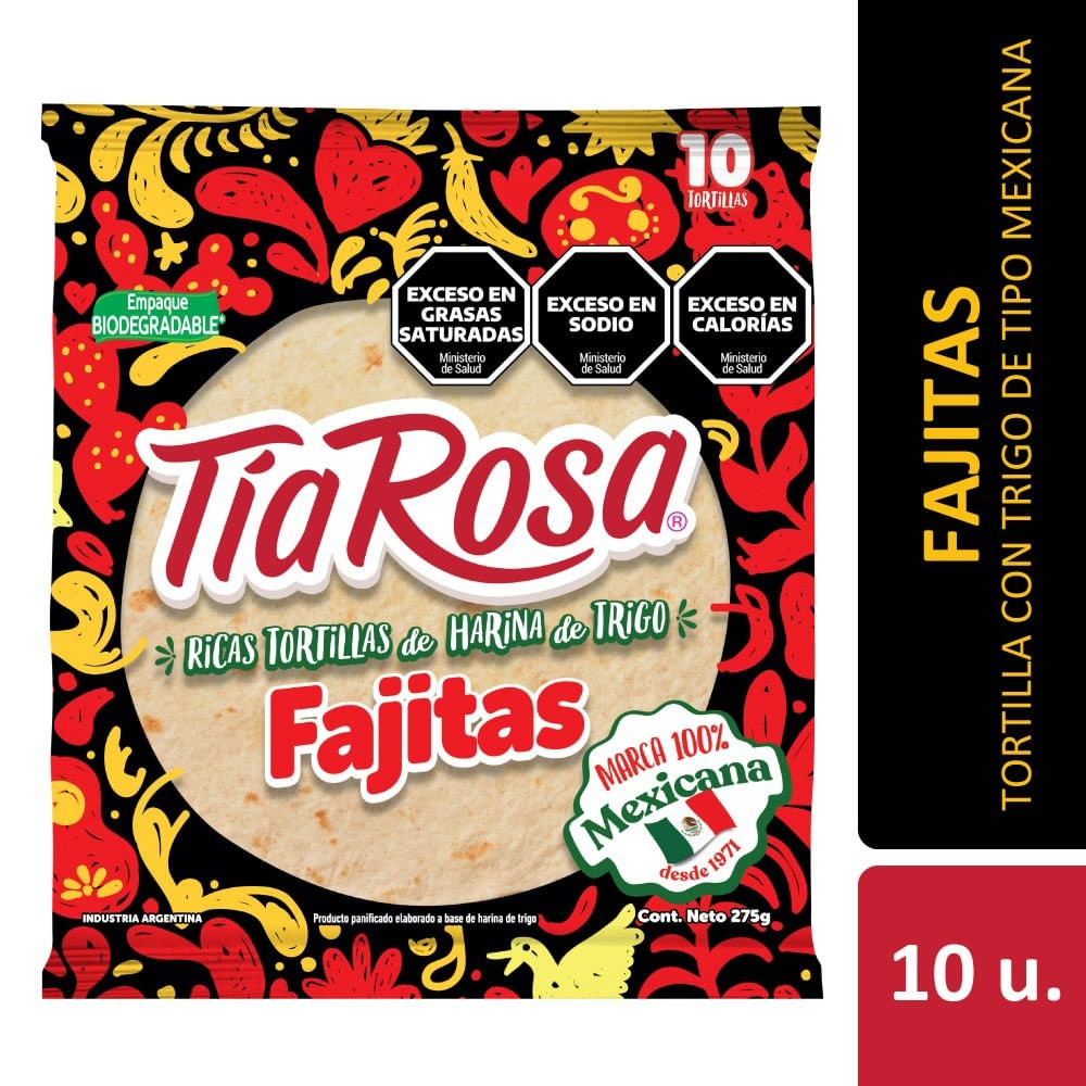 Fajitas Tia Rosa x 275 Gm