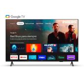 SMART LED GOOGLE TV PHILIPS 50" PULGADAS 4K UHD 50PUD7408/77