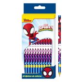 LAPICES DE COLORES SPIDEY X12