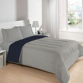 ACOLCHADO BOM SONO 230CMX260CM GRIS-AZUL