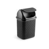 BASURERO RATAN 4,5L NEGRO