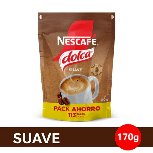 CAFE NESCAFE Dolca Suave x 170 gr