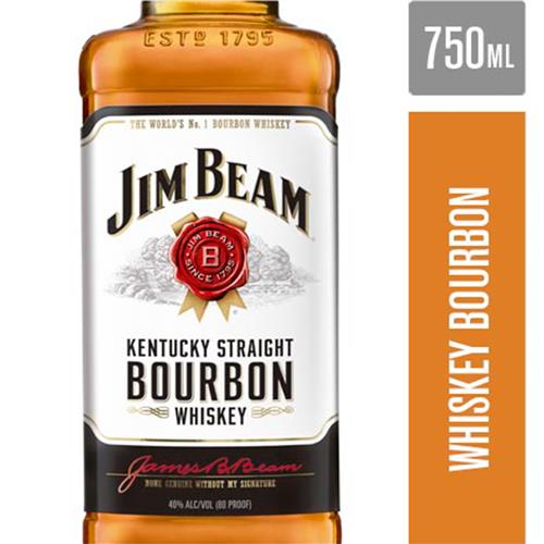 Whisky Jim Beam white label 750 ml principal