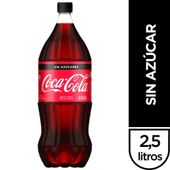 GASEOSA COCA COLA SIN AZ�CAR X 2.5 L.