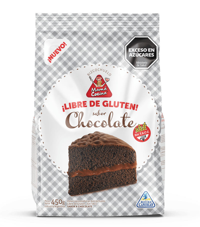 PRE0252 - Bizcochuelo Sin Tacc Chocolate