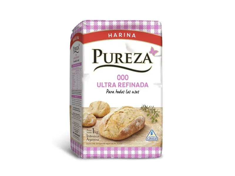 Harina 000 Pureza Ultra Refinada 1 kg