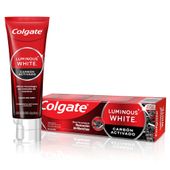 Pasta Dental Colgate Luminous White Charcoal 90 G