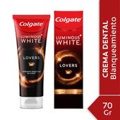 Pasta Dental Colgate Luminous White Lovers Café 70 G