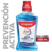 ENJUAGUE BUCAL COLGATE TOTAL 12MENTA X 500 ML.