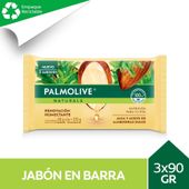 JABON PALMOLIVE NATURALS ALGA Y ALMENDRA 3 X 90 GR