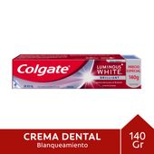 Pasta Dental Colgate Luminous Blanqueadora 140 G