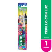 Cepillo Dental Gum Kids Suave Trolls x1un