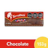 GALLETA LINCOLN CHOCOLATE  TERRABUSI X 153 G