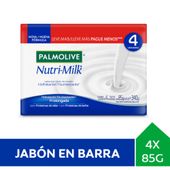 JAB PALMOLIVE NUTRIMILK 4X85GR