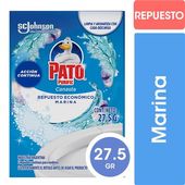 Repuesto Limpiador Inodoro Canasta Solida Pato Marina 27gr