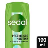 Acondicionador  SEDAL  Prebióticos + Biotina  190 Ml