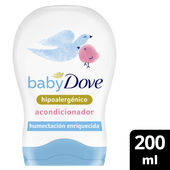 Acondicionador  Baby Dove  Humectación Enriquecida  200 ml