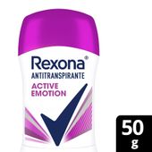 Desodorante  Antitranspirante REXONA  Active Emotion en Barra 50 g