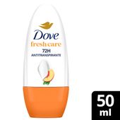 Antitranspirante  DOVE  Fresh Care Durazno Roll-on 50 ml