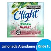 JUGO EN POLVO LIMONADA Y ARANDANOS CLIGHT X8G